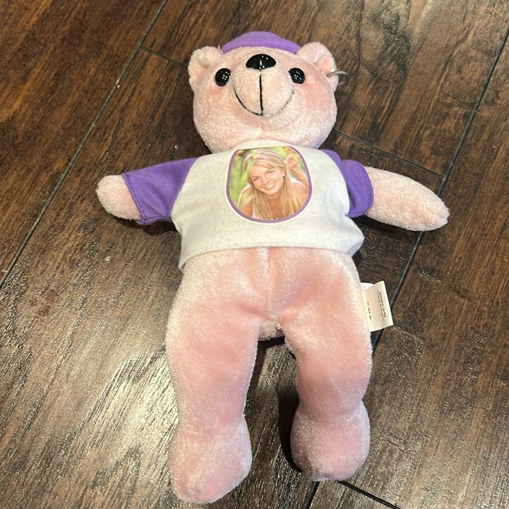 Vintage 2000 Britney Spears limited edition beanie bear in EUC 9.5 inches y2k